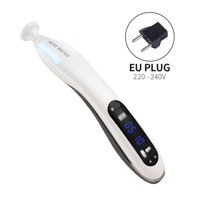 APPAREIL DE MASSAGE MANUEL,Foreverlily professionnel stylo Plasma cicatrice acné enlèvement dispositif de - Type White EU Plug