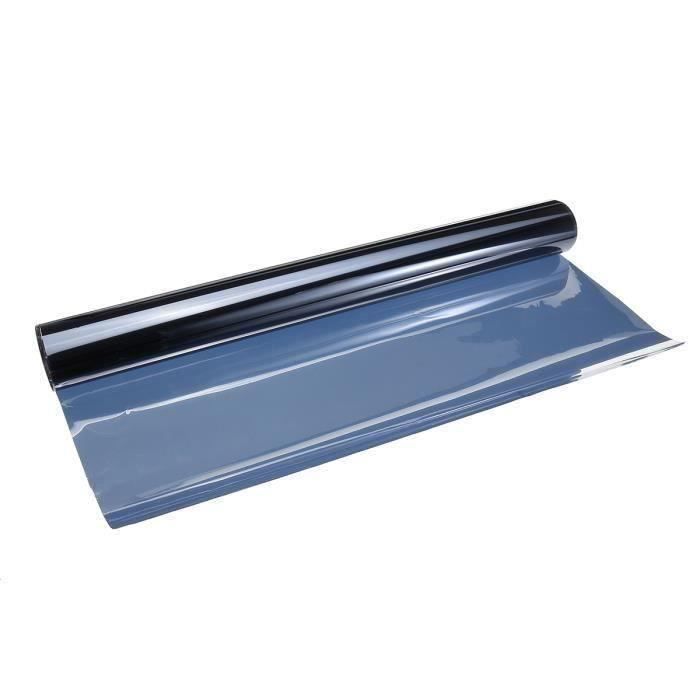 PARE-SOLEIL Pour Voiture de Anti-UV Teinte De Fenêtre Film Solaire Noir 3X40 CM Aw43351