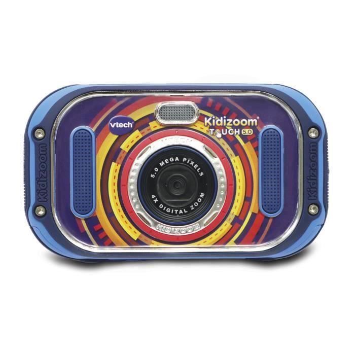 VTECH - Kidizoom Touch 5.0 Bleu - Appareil Photo Enfant