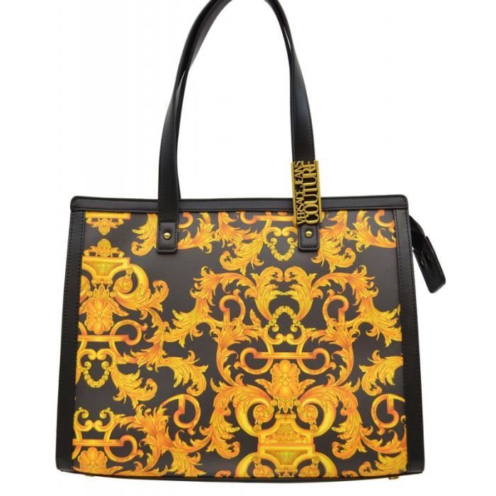 Sac shopping Versace Jeans Couture E1VWABM4-noir 34 x 26 x 14 Noir