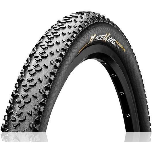 Pneu vélo - VTT - CONTINENTAL - RACE KING PERFORMANCE - 26x2.20 (55-559) - Noir - TUBELESS READY