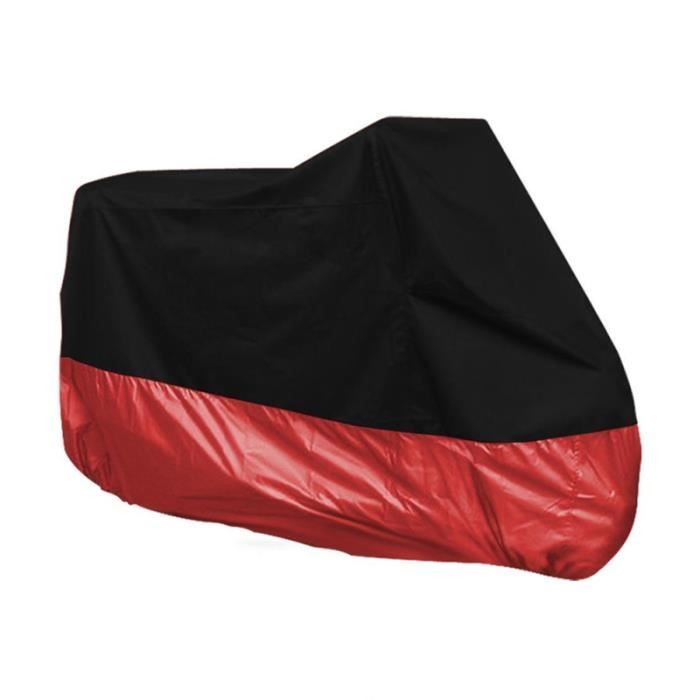 Noir Moto Étanchhe Résistant à l'Eau PLUIE UV couverture de protection vehicule - bache vehicule confort conducteur passager