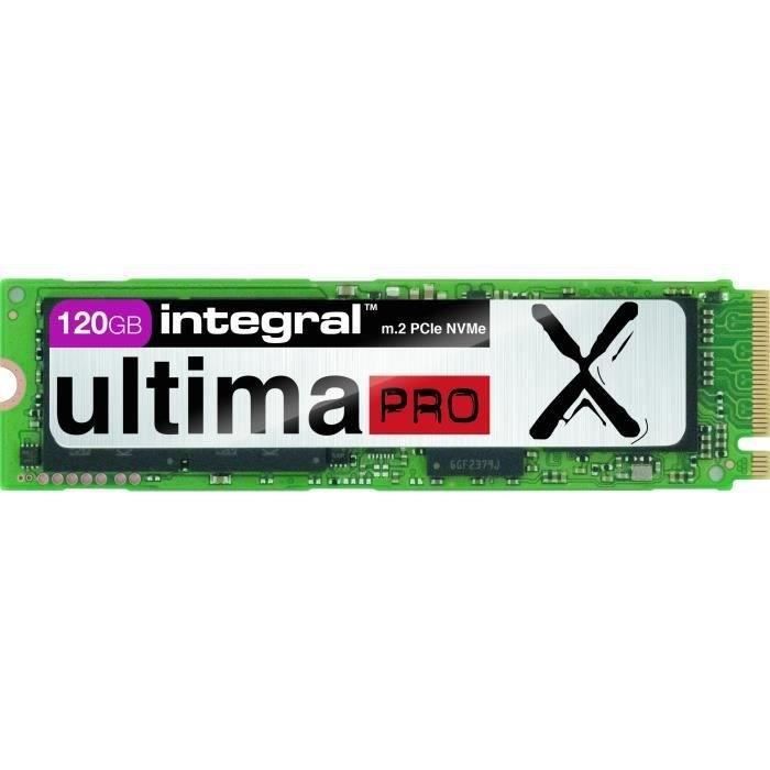 INTEGRAL EUROPE SSD ULTIMAPRO X M.2 2280 PCIE NVME 120Go