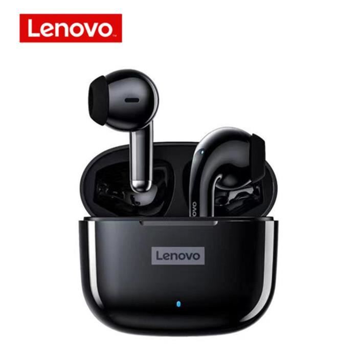 LENOVO LP40 PRO Noir Casque Bluetooth 5.1 Écouteurs Sans fil TWS Véritables