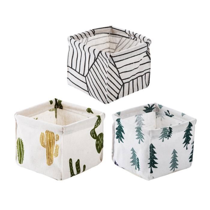 1 pièces boîte de rangement multifonctionnel gain de place tissu pliable papeterie panier de organisateur de ORGANISEUR DE LIT