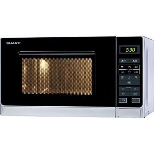 Sharp R-242INW Micro-ondes Solo 20 litres - Argent 18100095