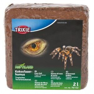 TRIXIE Substrat de cocotier de terrarium Pressé REPTILAND 60 L