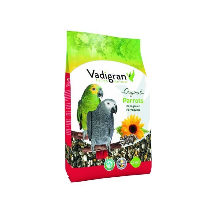 Vadigran - graines original pour perroquet original 2.5Kg