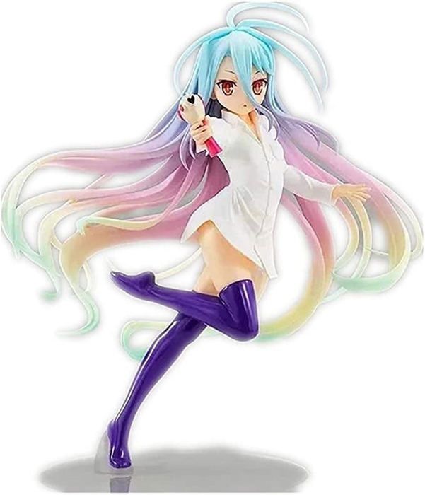DEXSHUN Yokoyama Ishimi Figurine originale de peinture anime 17 cm Butoir de nouilles Anime Bunny Girl Dessin animé Figurine à genoux Modèle fait main Collectible Décoration de bureau pour les fans