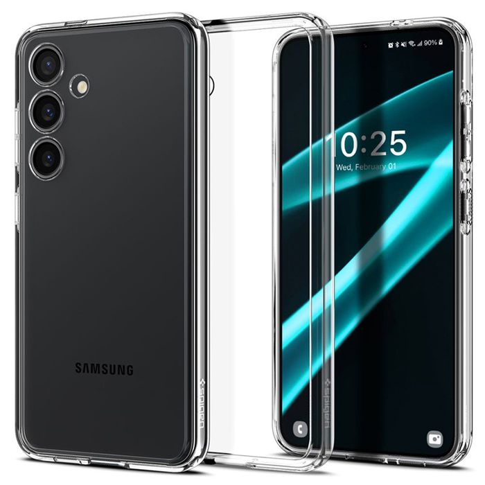 Coque Spigen Ultra Hybrid pour Samsung Galaxy S24+ (transparente)