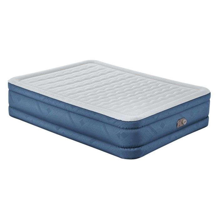 Bestway Lit gonflable 2 places 203x152x46cm avec pompe électrique intégrée