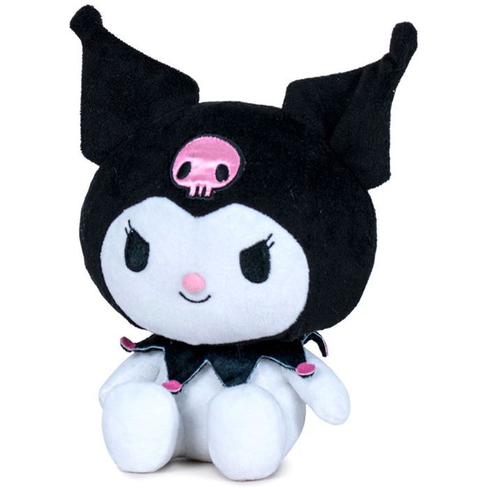 Peluche - Sanrio - Hello Kitty Kuromi - 30 cm - Noir - Mixte - 3 ans et plus