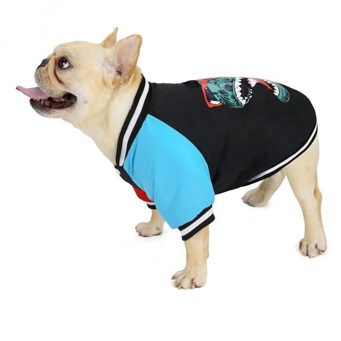 Manteau automne - hiver manteau de chien vêtements pour animaux de compagnie manteau de baseball de corridaL