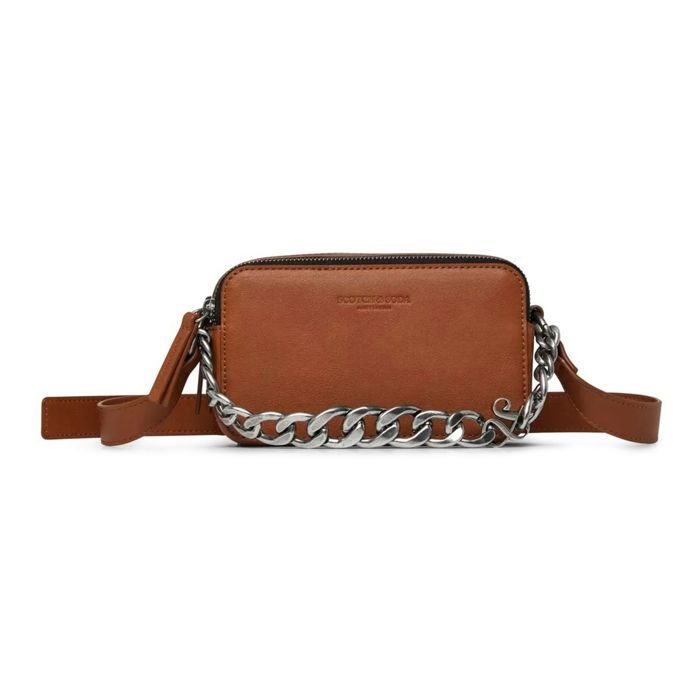 Sac Femme Scotch & Soda - Bleu à Pompons - Taille Unique - Neuf Sans Étiquettes - Style Plage/Été