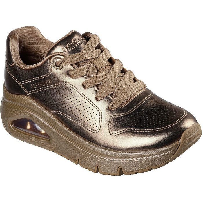 Skechers Baskets Skechers Uno Icon - Lustrous Air Marron Femme