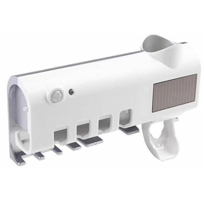 Presse-dentifrice automatique Étagère de stérilisation pour brosse à dents UV rechargeable intelligente Presse-dentifrice automa