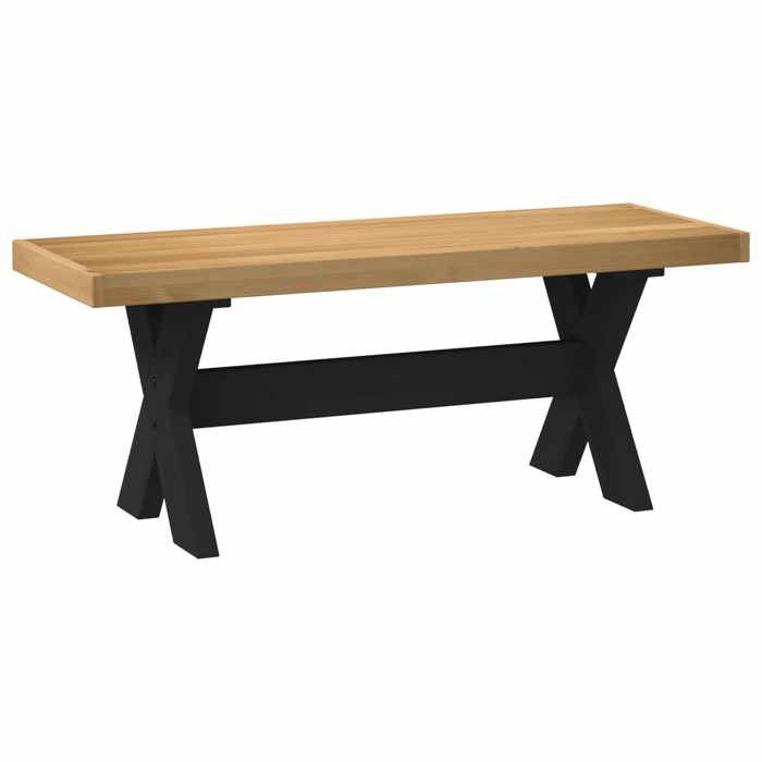 Banquette - Banc de salle à manger noain - vidaXL - pin massif - naturel - 120 x 41 x 45 cm - hauteur dassise 45 cm 8861299