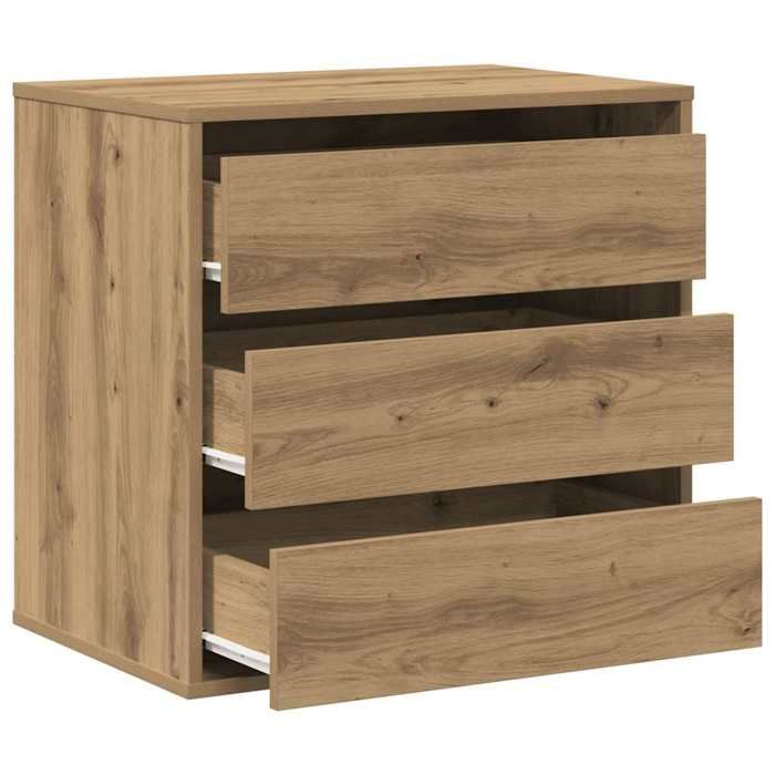 Commode dangle chêne artisanal 60x41x58 cm bois dingénierie_2 ans garantie_60021