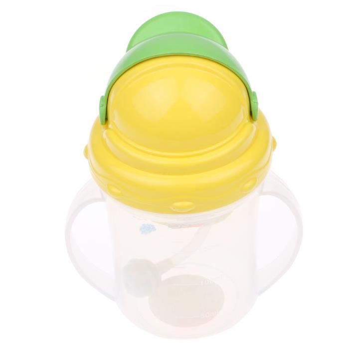 150ml Coupe De Paille Bebe Bouteille Gourde Gobelet Avec Poignee Bleu Cdiscount Puericulture Eveil Bebe