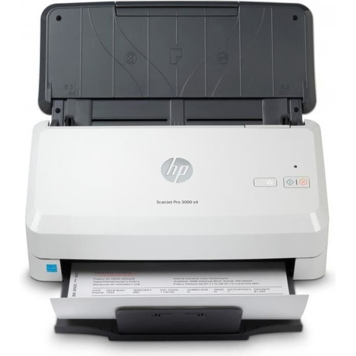 Scanner de documents - HP - ScanJet Pro 3000 s4 - Recto-verso - 216 x 3100 mm - 600 dpi