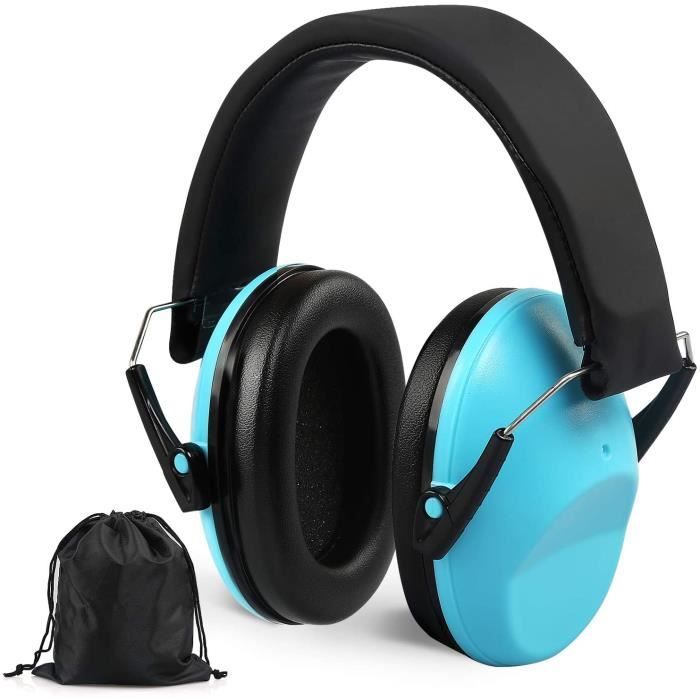 Casque Anti-Bruit Enfants - Réduction Bruit - Confortable Et Pliable - 3-16 Ans