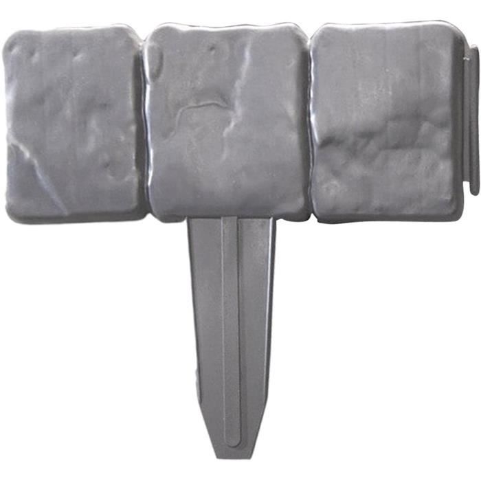 Bordures De Pelouse Meister – Lot De 5, Acier Galvanisé, 1 M X 13 Cm, Montage Par Emboîtement, Pour Parterres - 4