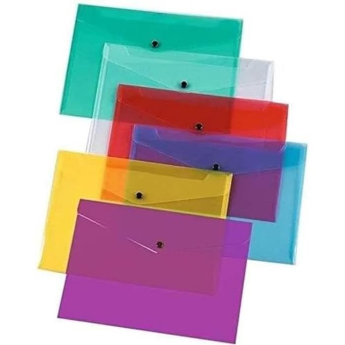 Lot De 20 Pochettes Transparentes Format A4 - Sigma, Protection Documents, Classeurs, Rangement