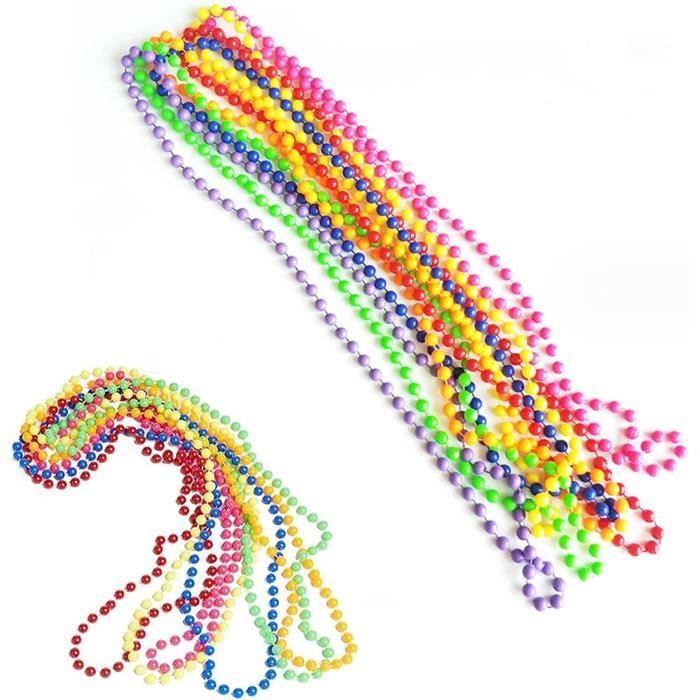 Colliers années 80 - Colliers de couleur fluo Colliers années 80 - Colliers de couleur fluo
