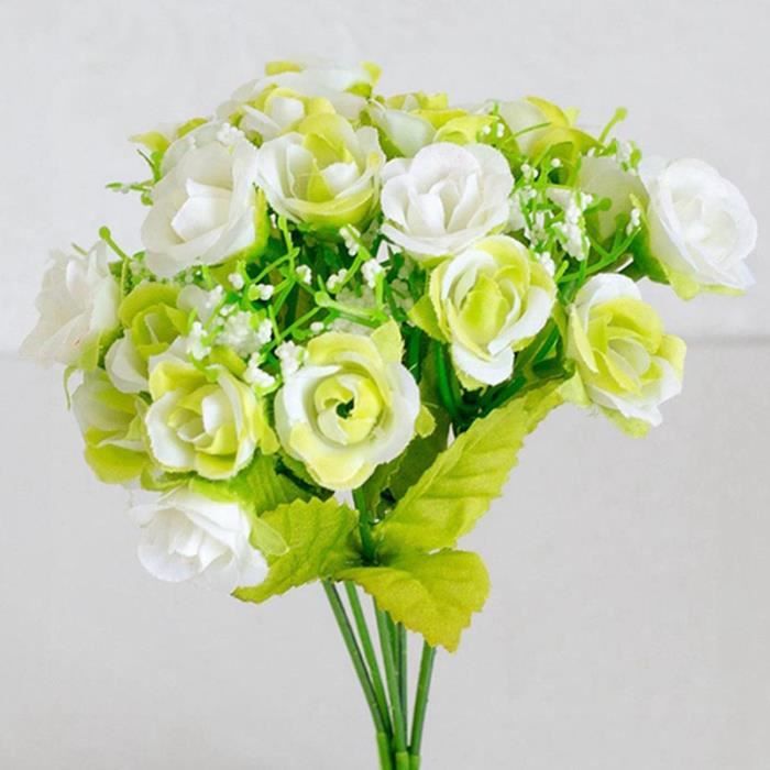 ZEYRU Fleur Artificielle Géante Fausse Fleur Grande Mousse Rose Avec Tiges Pour Fond De Mariage Décor Fenêtre Affichage Stade Saint Valentin-Tête De Fleur Rose,25cm
