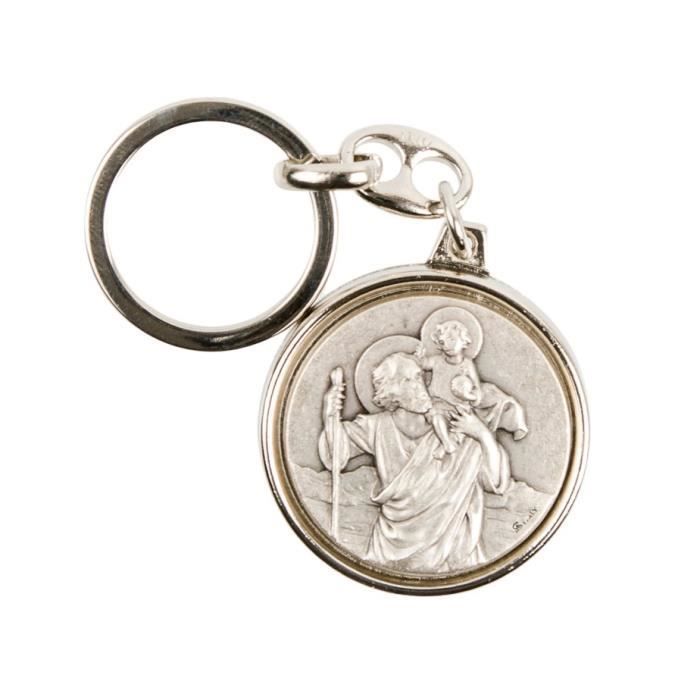 Saint Christophe Fer Cheval Porte Cles Ff Achat Vente Porte