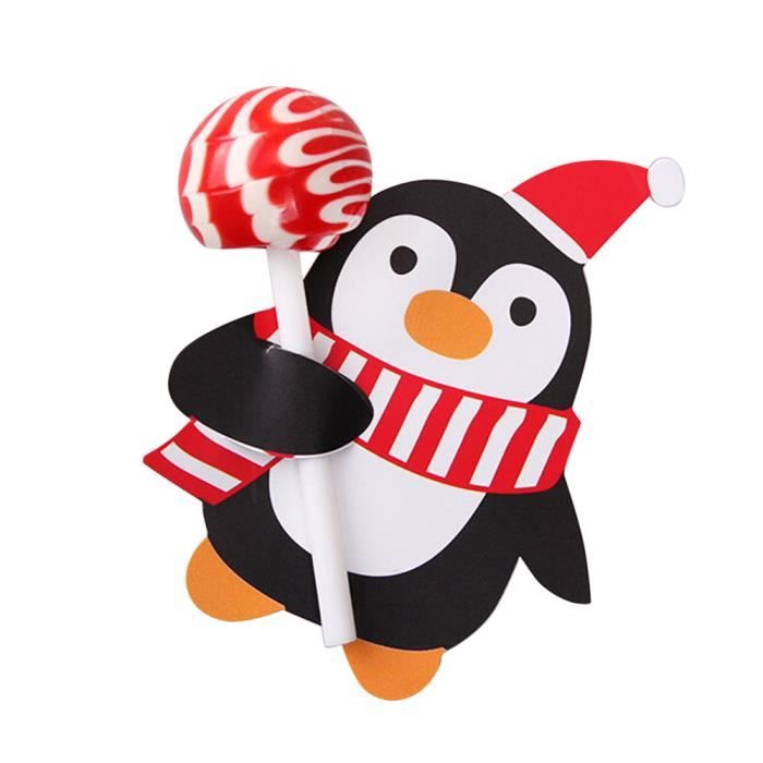 50x Pere Noel Pingouin Lollipop Carte De Noel Lolly Pain De Sucre Xmas Party Toy Zo3660 Achat Vente Coffret De Decoration Soldes Sur Cdiscount Des Le 20 Janvier Cdiscount