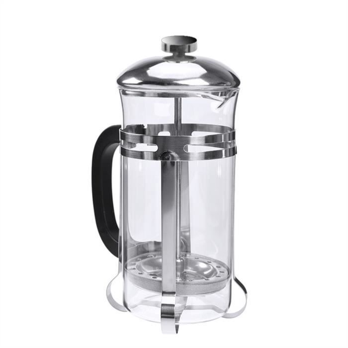 Francais Presse Cafe Trimestre Presse Francaise The Francaise The Presse Avec Verre Resistant A La Chaleur Borosilicate Et Design Achat Vente Lot Ustensiles Francais Presse Cafe Cdiscount