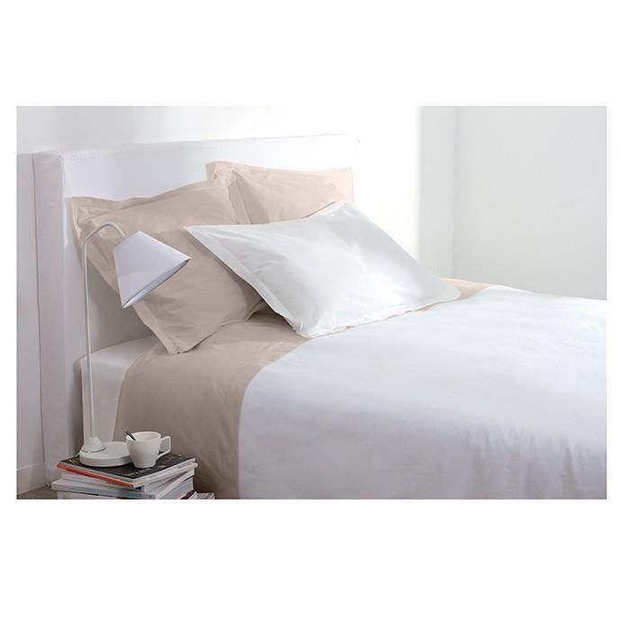 Drap Plat 2 Personnes Coton