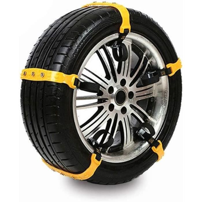 10 Chaînes à Neige Universelles Pour Auto - Antidérapantes Urgence Hiver | Pour Neige, Boue Et Verglas