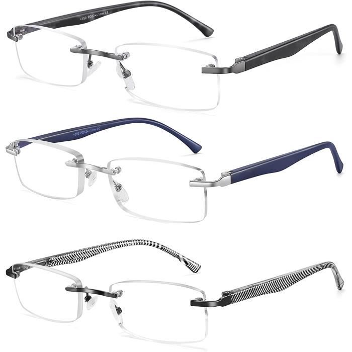 Lunettes de Lecture sans Monture Homme Lunette de Lecture Homme