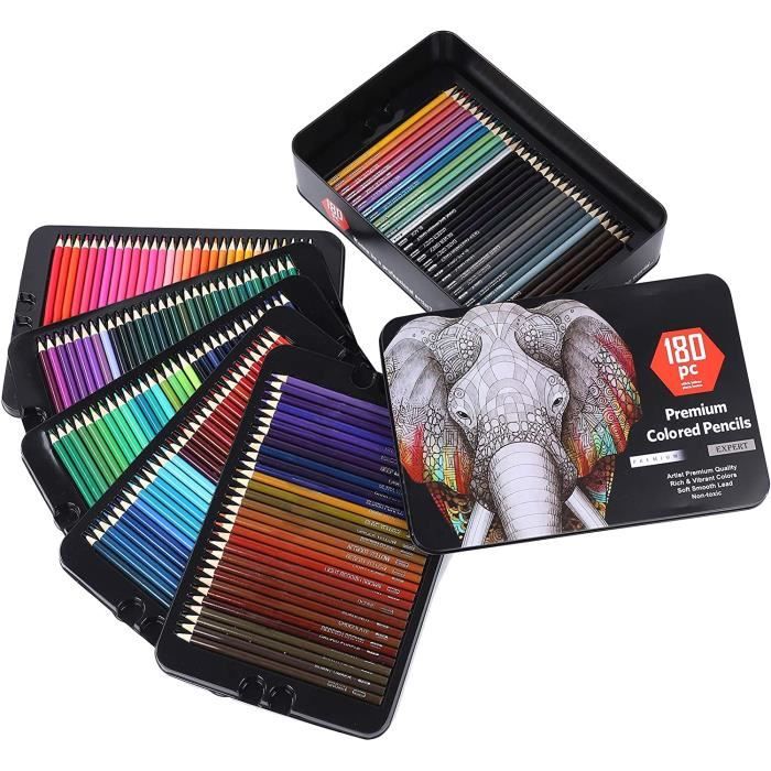 Crayons De Couleur Oxford Set De 24 - Beaux-Arts Pour Artistes Et Coloristes Adultes