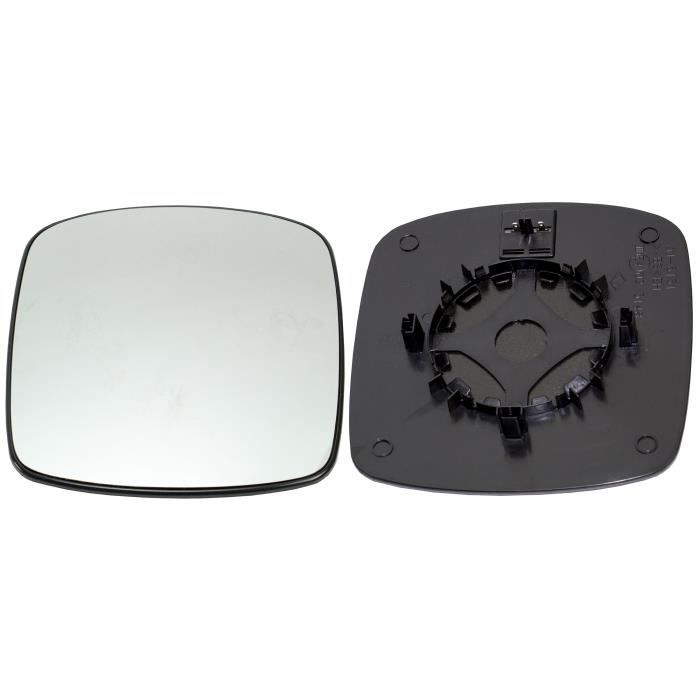 Verre plaque miroir r/étroviseur Kangoo 2008-2012