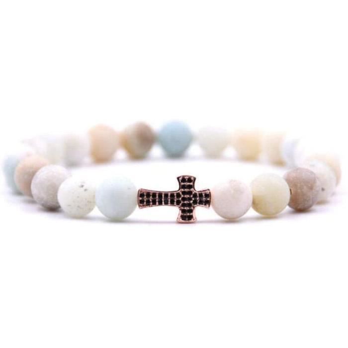 Bracelet 7 chakras et Obsidienne