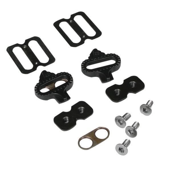 Kit de 2 cales chaussure SPD VP vélo VTT compatible shimano cale cycliste fixie