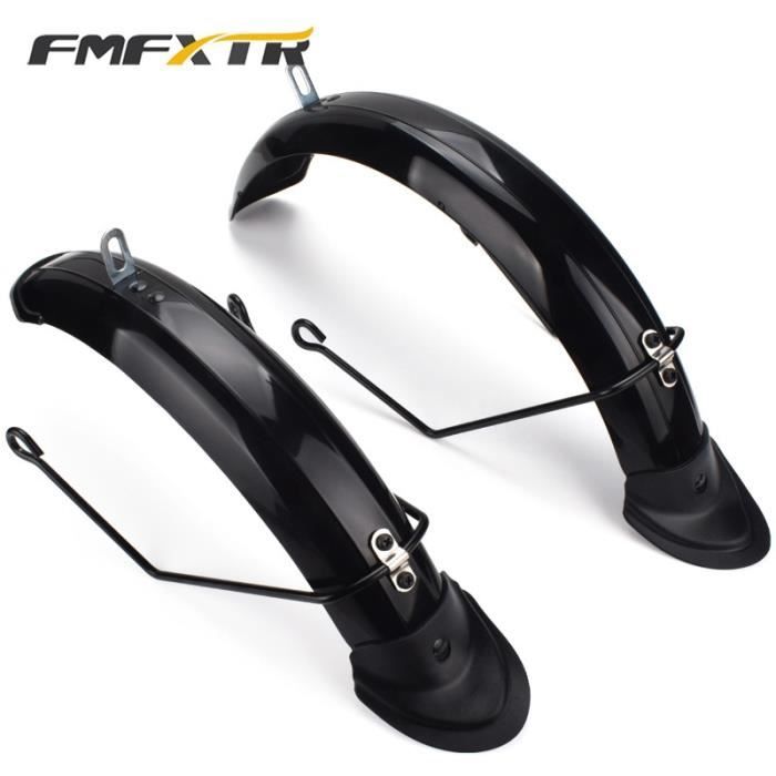 Ailes de vélo avant et arrière - Couverture complète - Facile à installer - Convient pour une largeur de pneu de 20 ~ 26 x 4,0