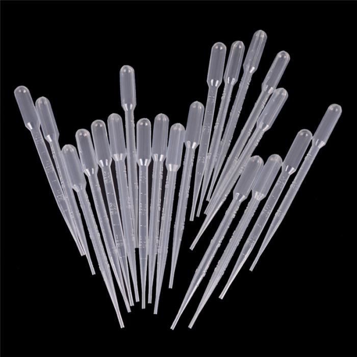 Pack outil a main,Pipettes de transfert jetables en plastique, comptegouttes pour moule en