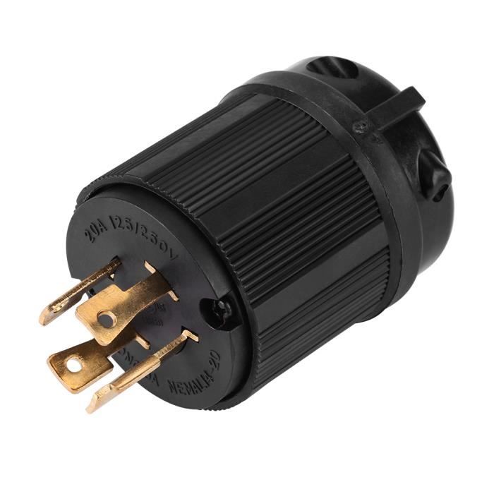 Rallonge Temporaire Albert SLP 6 Sorties – 6M15-6, 125V 15A, 1,8 Mètres