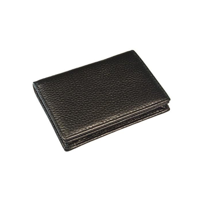 Portefeuille Homme Mince En Cuir PU - 6 Compartiments - Anti-piratage RFID - Cadeau Idéal - Noir