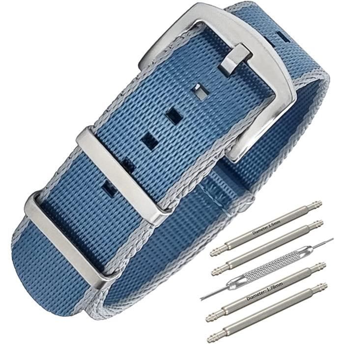 Bracelet montre sales acier brossé