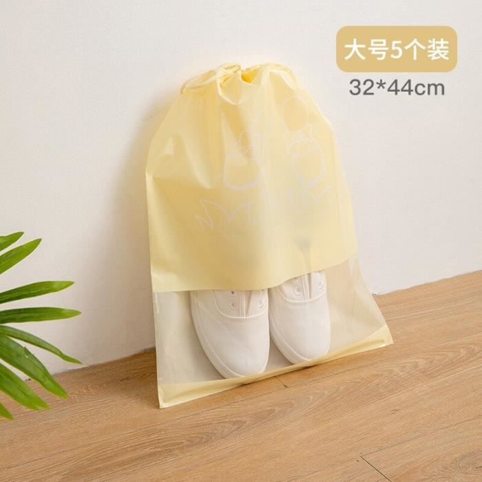 Sac à Chaussures De Voyage étanche - Taille 22x36 Cm, Tissu Oxford, Fermeture éclair, Pour Rangement