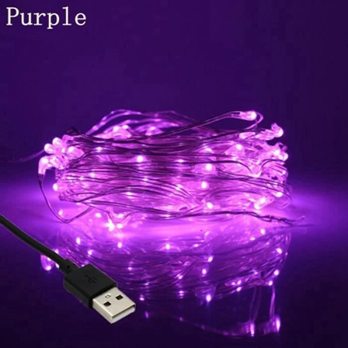 Coffret de décoration,Guirlande de noël en fil d'étoiles or argent 7.5M
