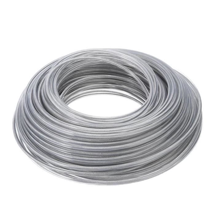 Fil De Coupe Acier Allié 0,03 Mm - Rouleau De 100 M - Pour Découpe Écrans Téléphone - Fin Et Résistant - 12