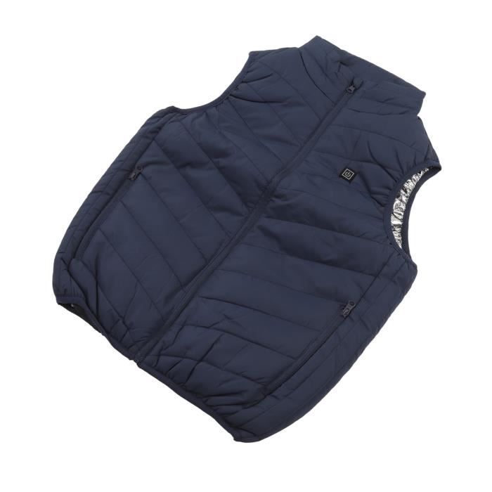 Veste Chauffante Manche Longue Homme Avec Batterie Incluse MXYKJO Gilet Chauffant électrique Pour Homme : Gilet Chauffant USB 3 Niveaux De Température Avec Batterie De 7,4 V 16 000 MAh – 15