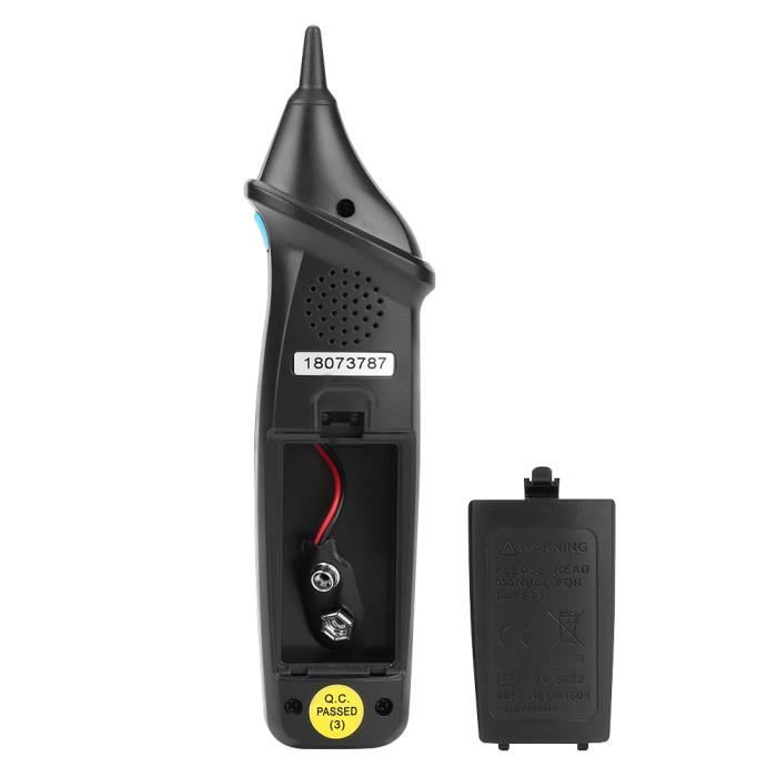 Multimètre Numérique Intelligent BSIDE A1, Testeur de Tension à Détection Automatique, Voltmètre, Ohmmètre, Fréquencemètre, Testeur de Continuité et de Fil Sous Tension avec Alerte de Tension