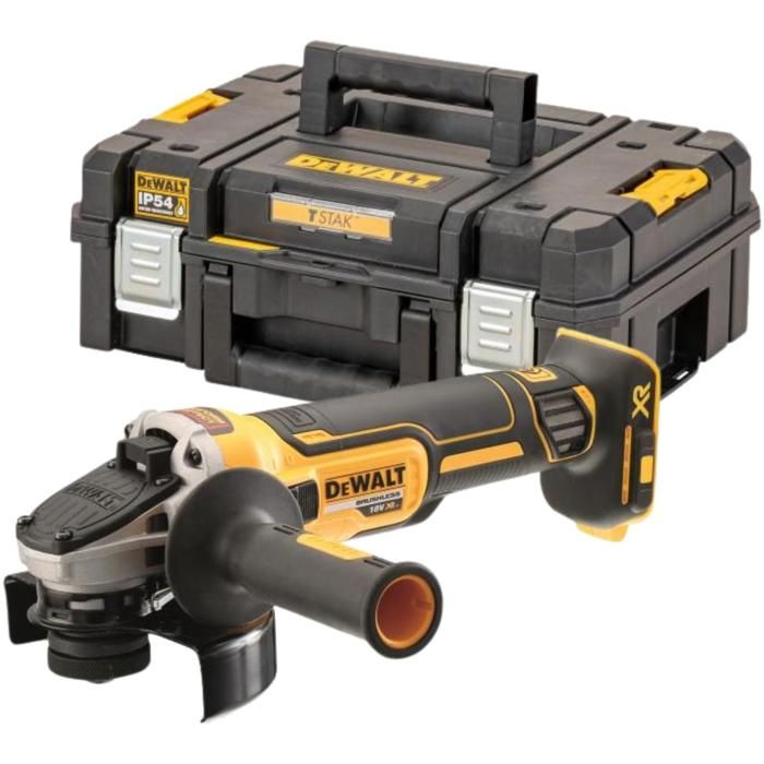 Meuleuse sans fil DeWalt DCG405NT XJ Gamme XR18V sans batterie - vue 2
